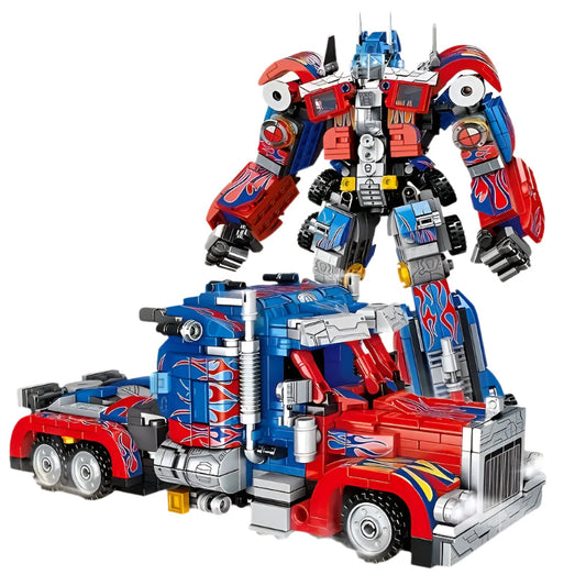 2-in-1 Transforming Car Building Toys for Teens-0